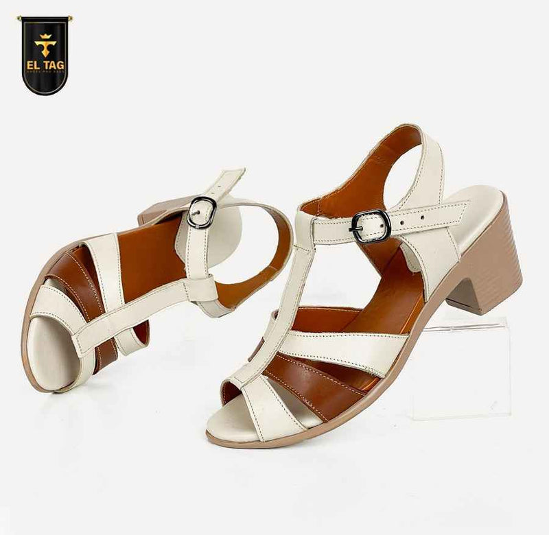 Genuine leather sandal - Code 3065