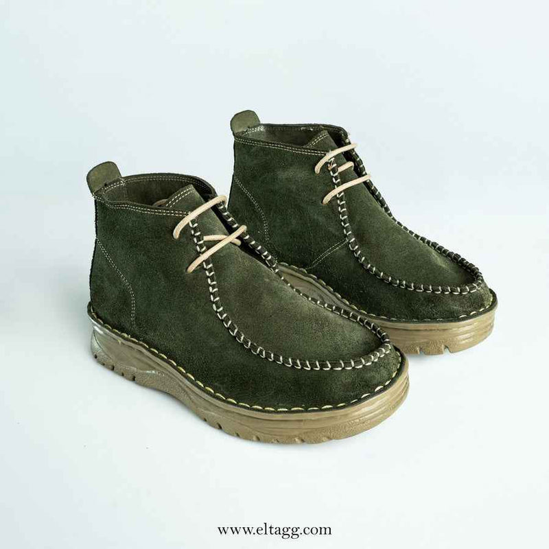 Genuine leather half-boots, code R13