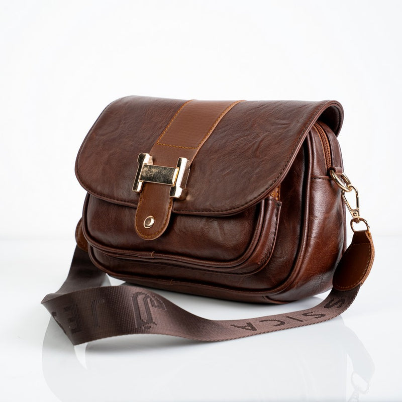 Women's imported leather bag - Code: s41