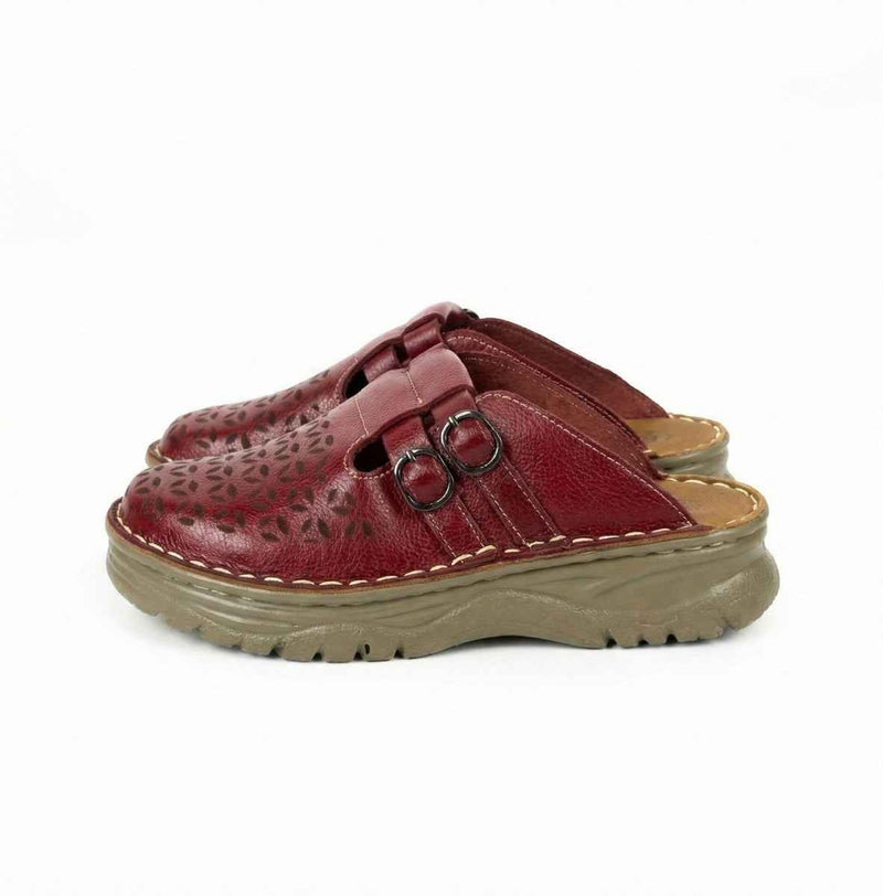 Natural Leather Clogs - Code 206