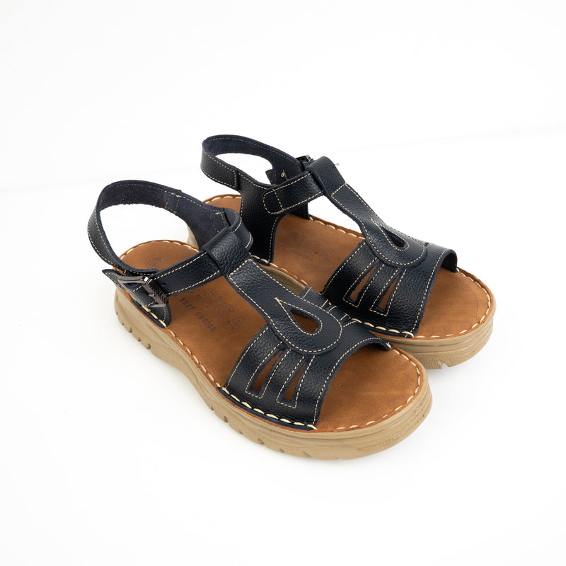 Natural leather clogs - Code 218