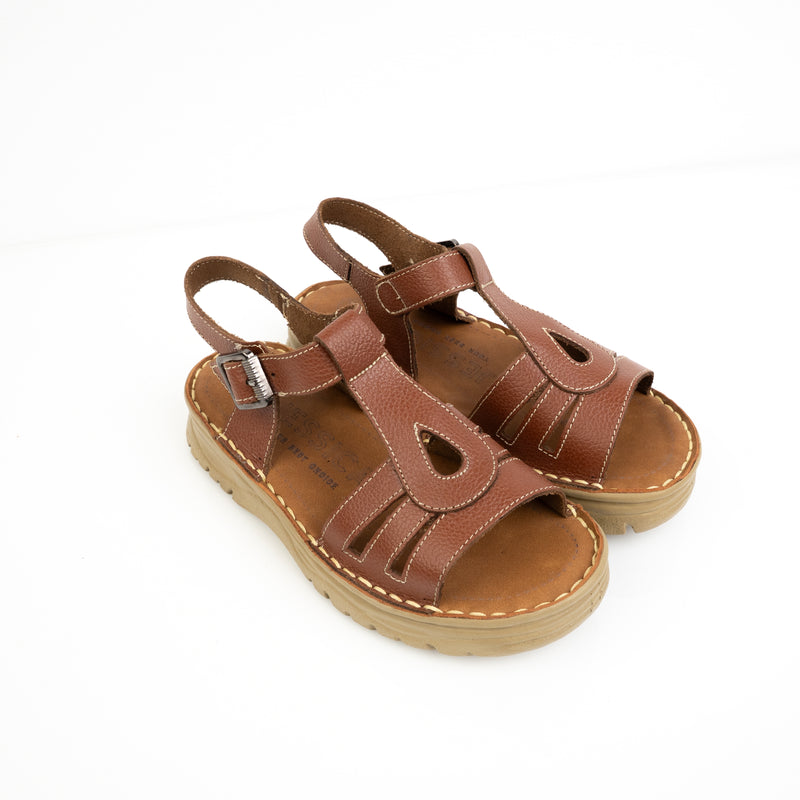 Natural leather clogs - Code 218