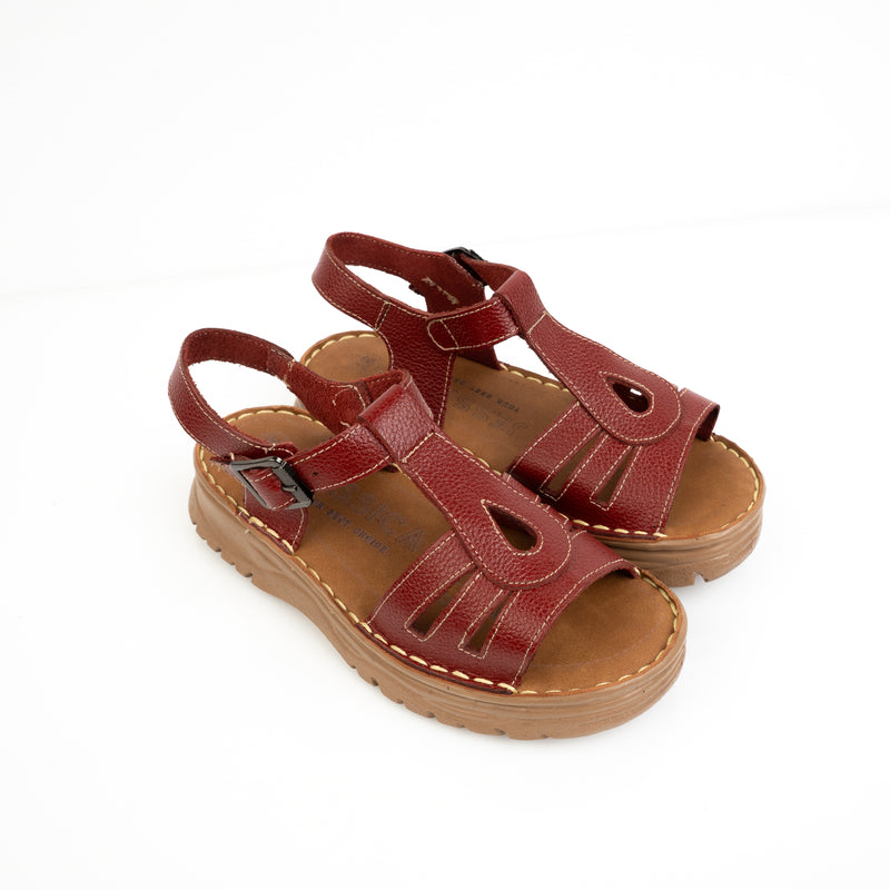 Natural leather clogs - Code 218