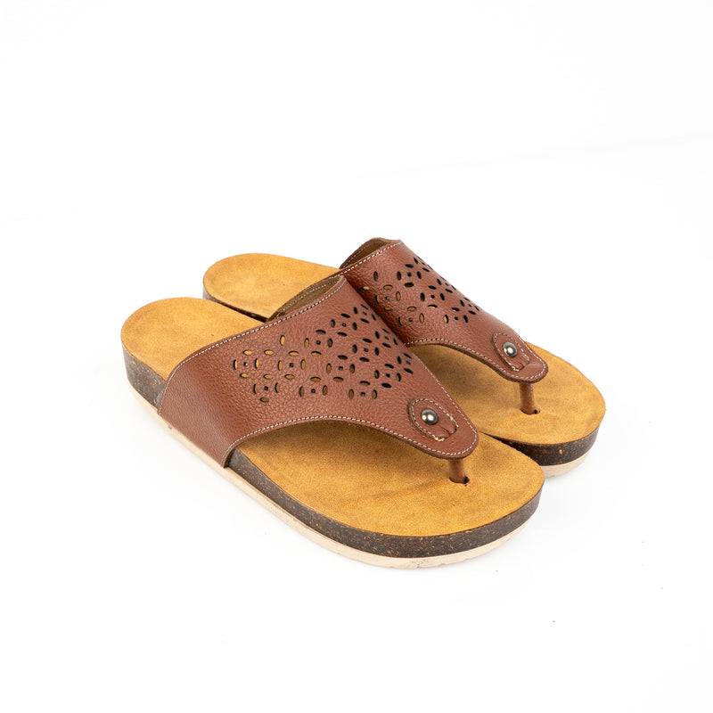 Genuine Leather Slipper - Code C027