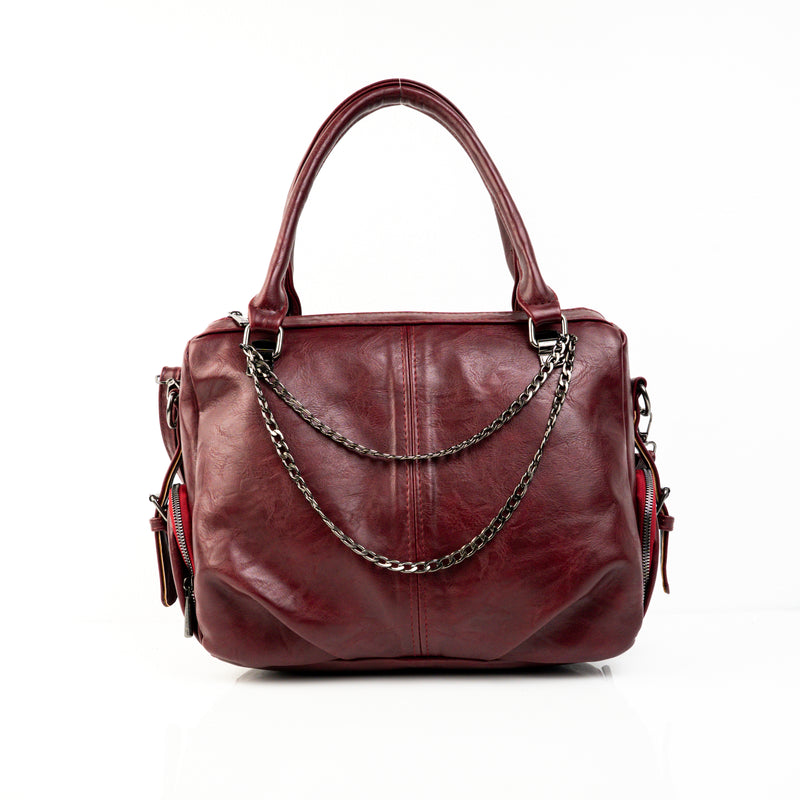 Women's Handbag, Leather, Code - M570