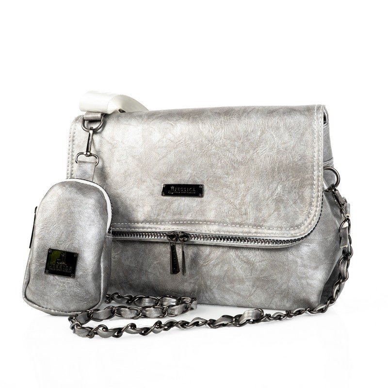 Women's Leather Crossbody Bag - Code S085