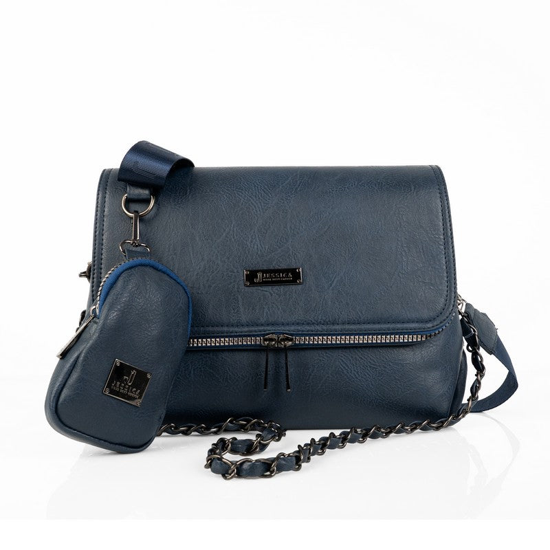 Women's Leather Crossbody Bag - Code S085