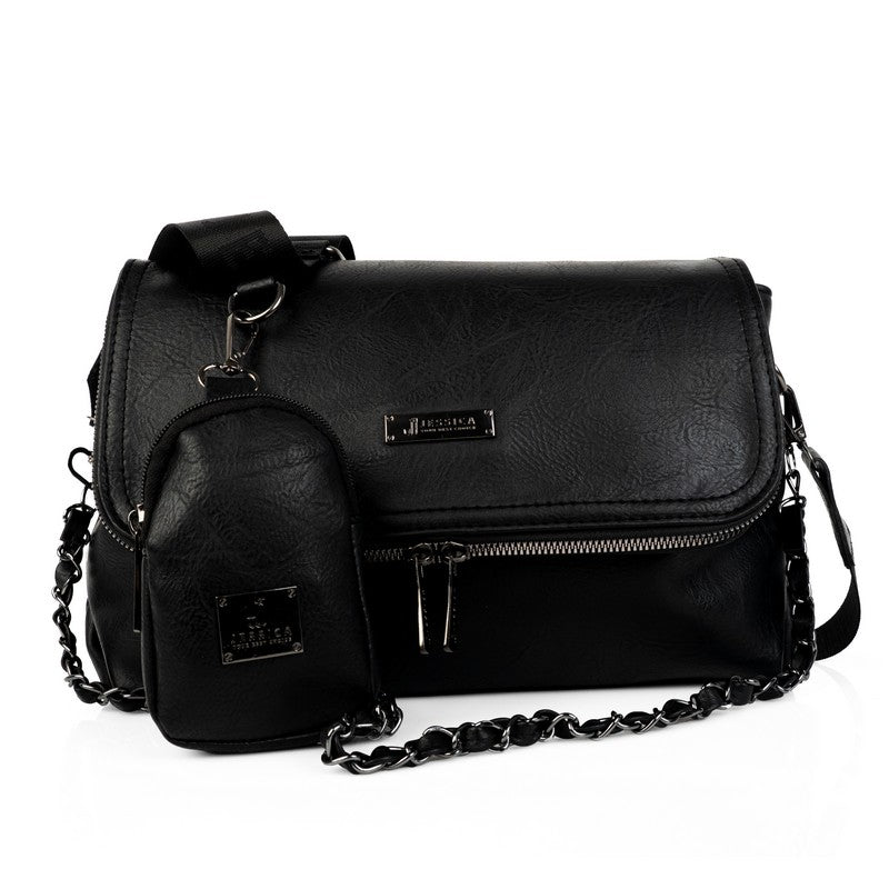 Women's Leather Crossbody Bag - Code S085