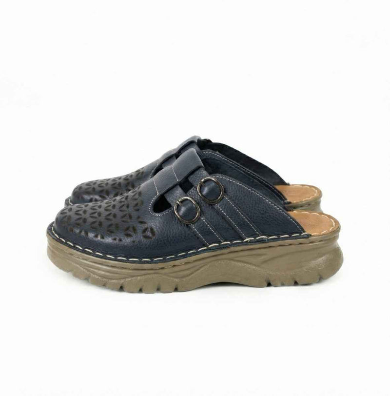 Natural Leather Clogs - Code 206
