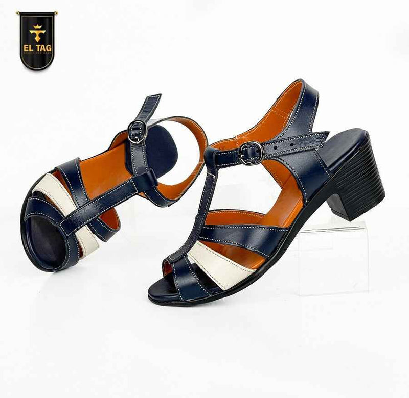 Genuine leather sandal - Code 3065