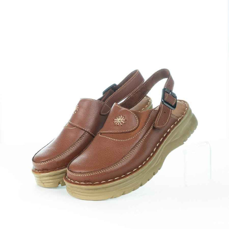 Natural leather clogs - Code 223