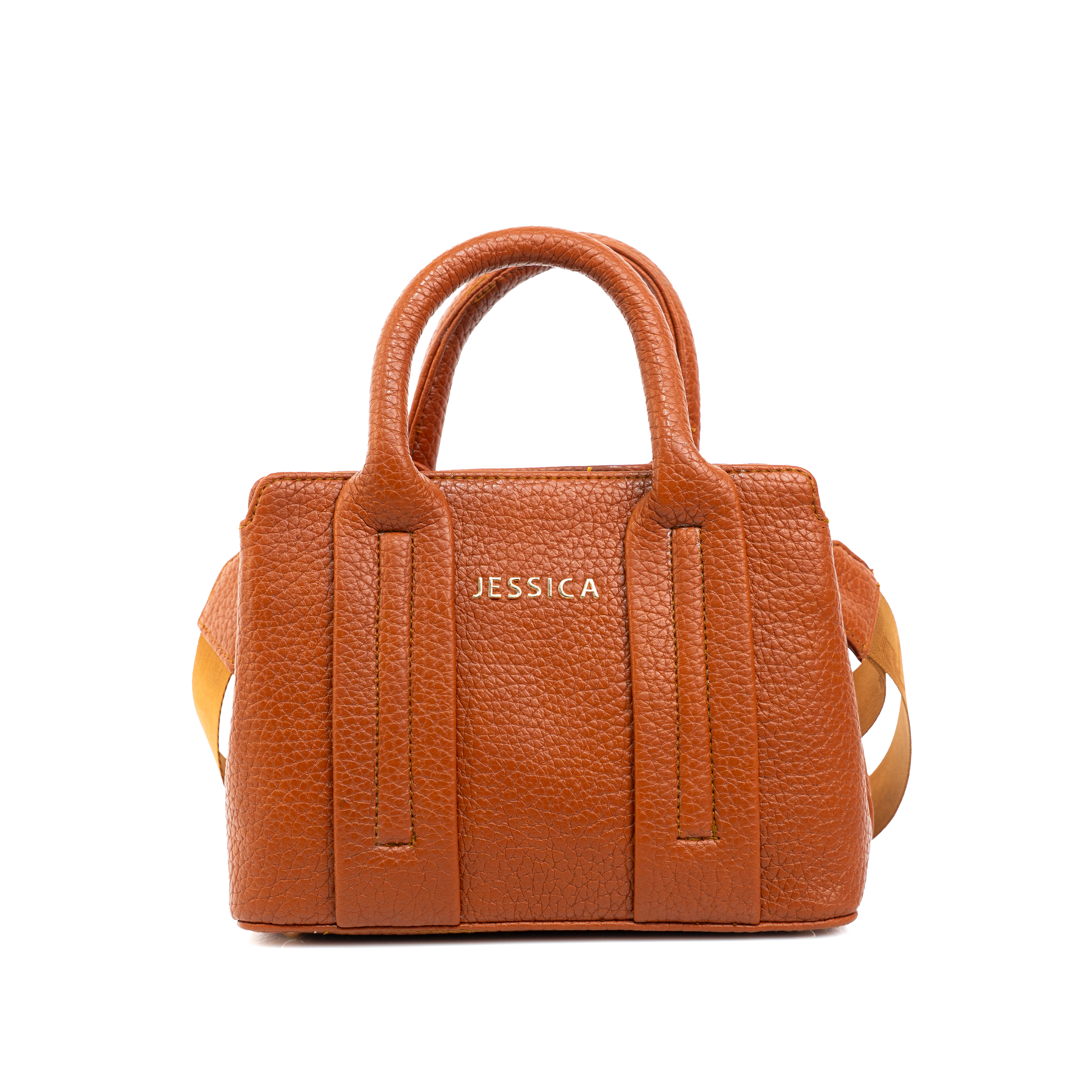 شنطة حريمي جلد إيطالي مستورد بتتشال هاند ومعاها دراع كروس ستان مقاس 18×25

