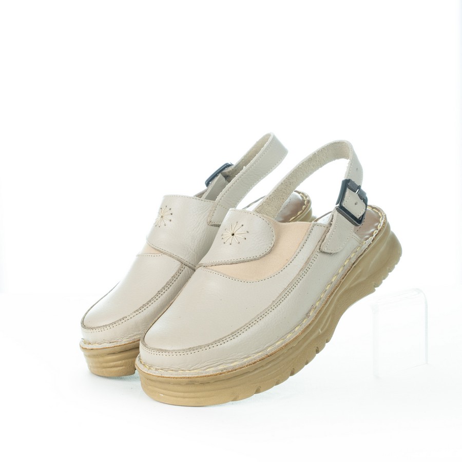 True ? سابوه حريمي جلد طبيعي 100% : Women's 100% genuine leather sabo